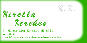 mirella kerekes business card